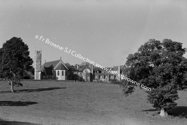 ST MARYS ABBEY (CISTERCIAN NUNS)  BUILDINGS FROM PARK (EAST)